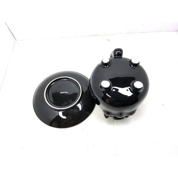 Harley-Davidson Core Porcelain Sculpted Hog Coffee Mug W/Saucer - Picture 6 of 6